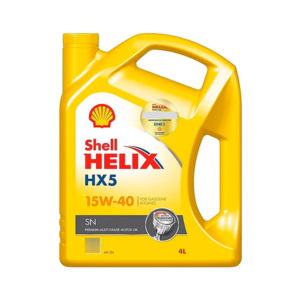 SHELL HELIX HX5 15W40 4LTS AMARILLO